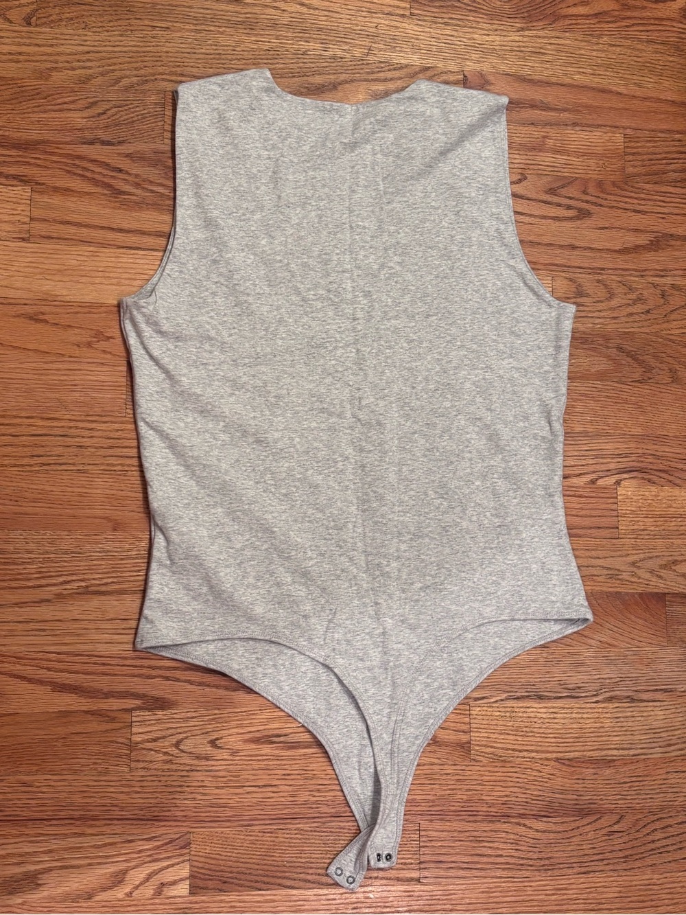 Abercrombie & Fitch Soft A&F Gray Sleeveless Bodysuit XXL - Picture 3 of 5